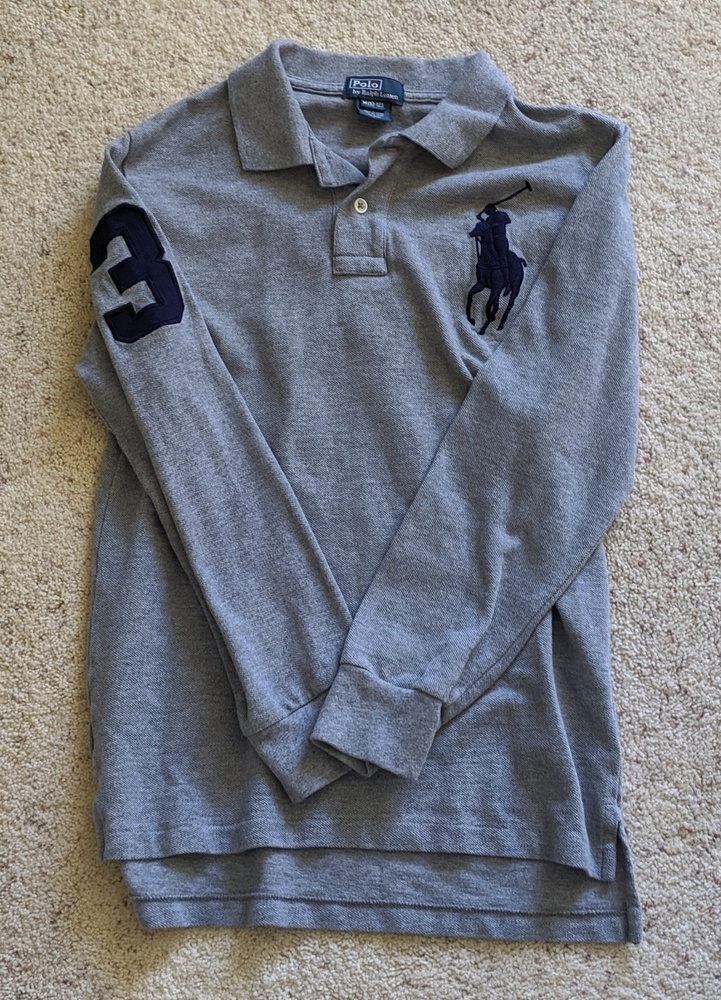 Polo Ralph Lauren boys long sleeve polo EUC